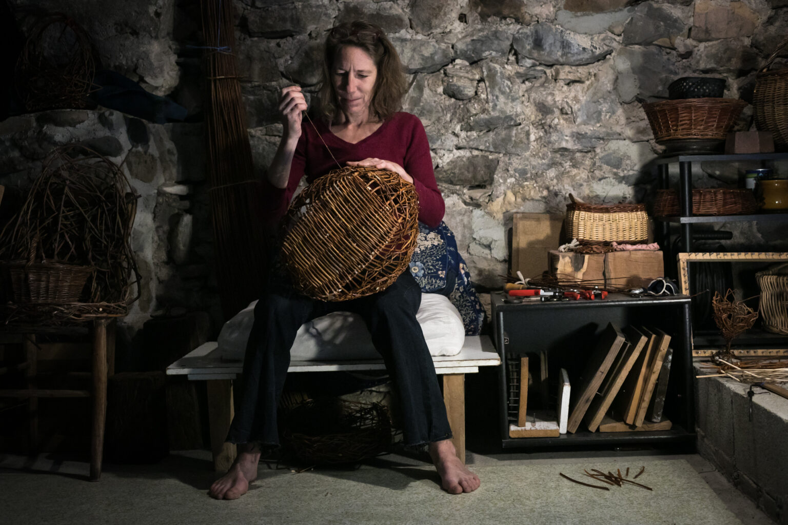 Vannerie, de l'ordre au chaos