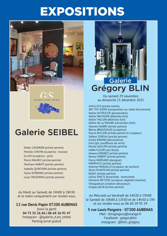 2 galeries, 33 artistes