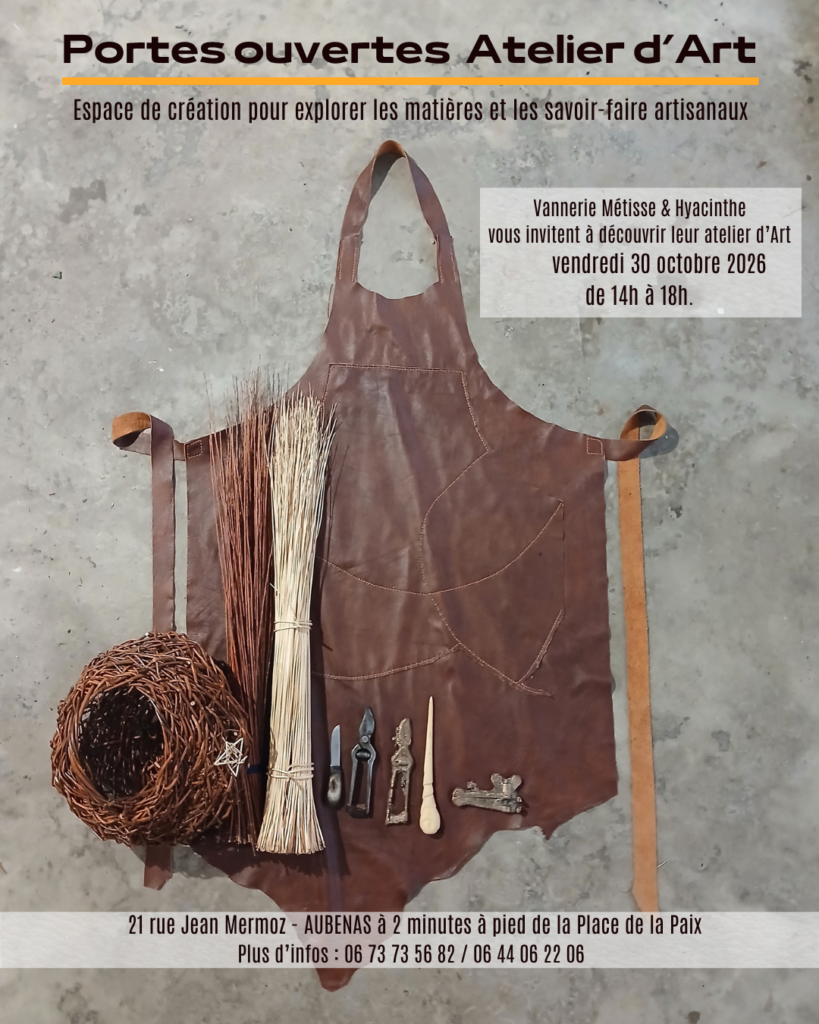 Portes ouvertes de l'Atelier - vendredi 30 octobre 2026